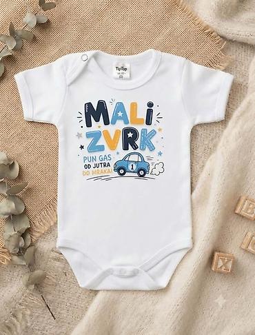 Bodiji i zeke za bebe: Bebi bodi kratkih rukava – TipTop - Materijal: mekani, prijatan pamuk — 4