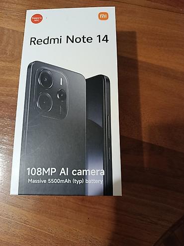 memorija za kompjuter: Xiaomi Redmi Note 14 - Ekran: veliki full-screen дисплеј са централно — 1