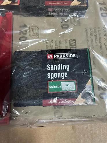 Ostali pribor i dodaci za alate: Parkside Sandpaper Set – set za ručno brušenje, 24 dela Univerzalni — 5