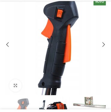 Ostali alati i mašine: Motor: dvotaktni, vazdušno hlađeni – Snaga: 5,2 Ks 3.8kw – Max obrtaj — 7