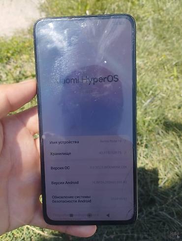 Смартфон Redmi Note 14 всё работает отлично дисплей родной