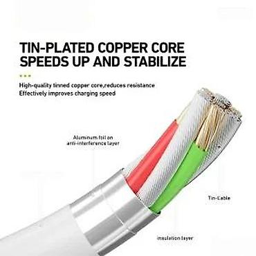 Kablovi za telefone: BAVIN USB-C na USB-C kabl 60W – Model CB274 - Snaga: do 60W, podržava — 19