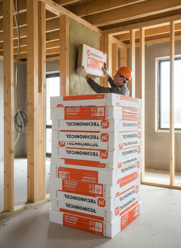 шумоизоляция дома: Изоляция Технониколь предназначена для эффективного утепления и