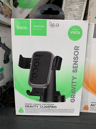 smart open: Держатель для телефона в авто Hoco (серия VISTA) с гравитационным — 1