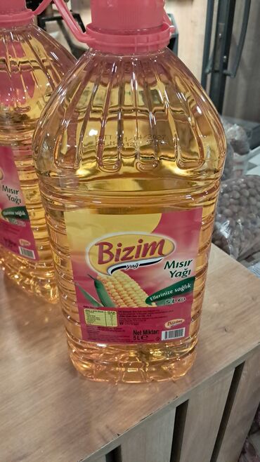 Süd məhsulları və yumurtalar: Qarğıdalı yağı, 0,5 l, Ünvandan götürmə