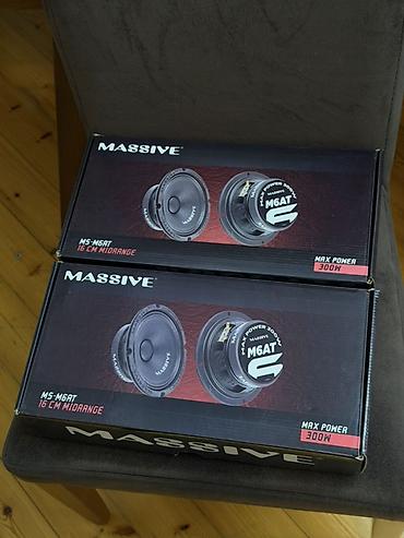 massive dinamik: Massive MS-M6AT 16 sm midrange dinamiklər – 4 ədəd dəst — 3