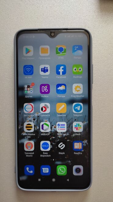 global trend in Кыргызстан | XIAOMI: Xiaomi Redmi 9T | 128 ГБ цвет - Зеленый, Голубой | Сенсорный, Отпечаток пальца, Две SIM карты