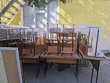 стол с регулировкой высоты от 60 см: Школьные парты и стулья (комплектами и поштучно) - Тип: классические — 4
