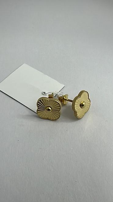 часы coros: Серьги, Проба 585, Цирконий, Женские, Новый — 2