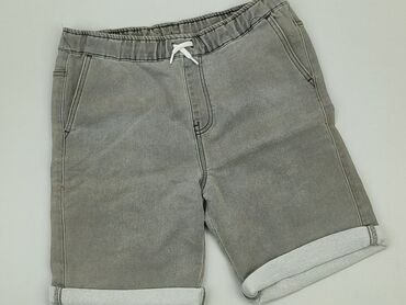 spodenki jeansowe poszarpane: Krótkie spodenki, 14 lat, 164, stan - Dobry