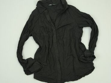 monnari czarne bluzki: Shirt, SinSay, S (EU 36), condition - Very good