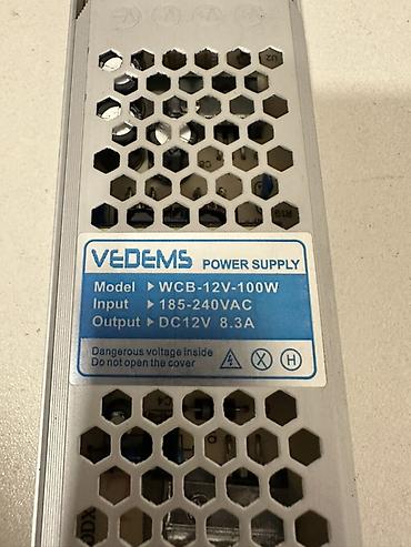 stabilizator kontakt home: VEDEMS WCB-12V-100W 220w 12w 10ampere cevirir leder ucun evde — 3
