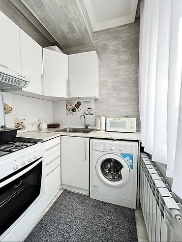 23000 som flat: 1 комната, 38 м², 2 этаж, Евроремонт — 5