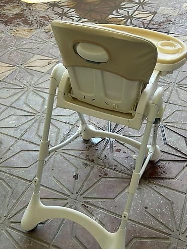 avent süd sağan: Uşaq yemək stulu - Rəng: krem-bej oturacaq, ağ konstruksiya, bej — 6
