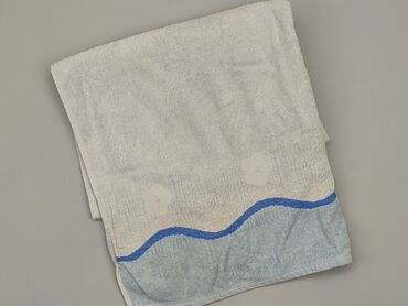 Textile: PL - Towel 140 x 70, color - grey, condition - Good