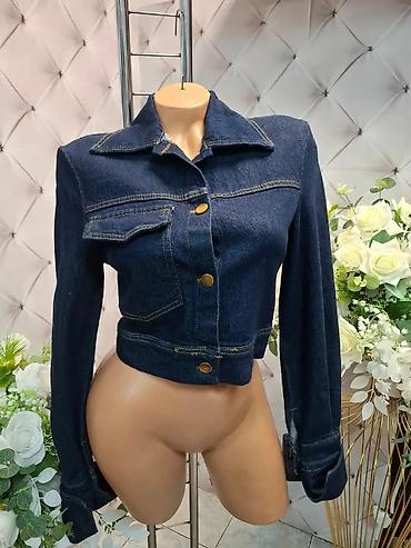 ara baletanke: Ženska teksas jakna – kratki kroj - Materijal: klasični denim u — 1