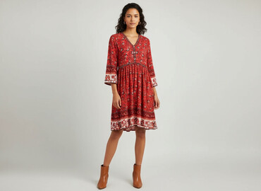 sukienki midi z długim rękawem na wesele: SZACHOWNICA, Sukienka damska, rozmiar S