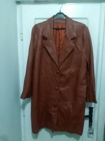 pink kozna jakna: Kozni mantil br. 48 Obim grudi 115cm ramena 15 rukavi 60 duzina