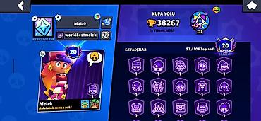 услуги аниматоров: Brawl Stars oyun hesabı – yüksək səviyyəli profil - Kupa yolu — 1