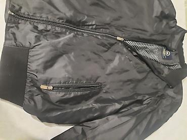 Толстовки: Мужская ветровка,чёрная в идеальном состоянии, Турция,52 — 9