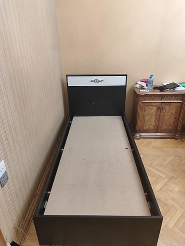 Çarpayılar: Tək nəfərlik çarpayı karkası - Ölçü: standart tək nəfərlik (təxmini — 2