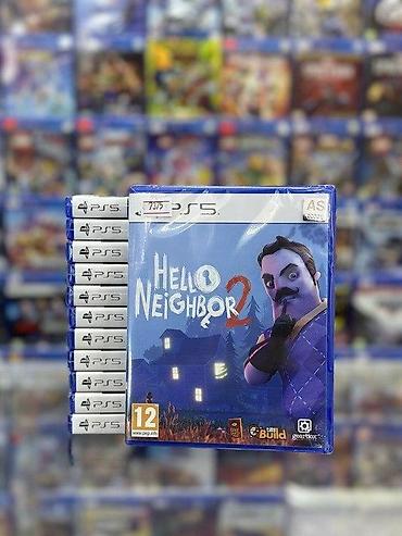 blu ray disk: PlayStation 5 üçün "Hello Neighbor 2" oyun diski ✅Taksit kartları — 1
