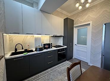 1 комнатная бишкек: 2 комнаты, 63 м², 12 этаж, Дизайнерский ремонт — 7