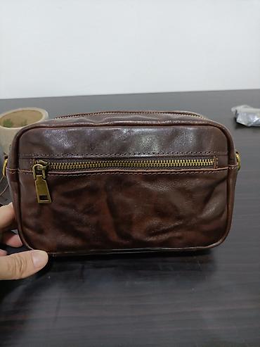 Барсетки: Барсетка, Материал: Натуральная кожа, Новый — 5