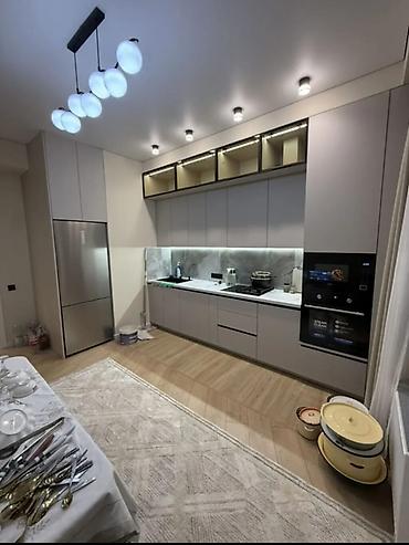 жк kazyna: 3 комнаты, 110 м², Элитка, 4 этаж, Дизайнерский ремонт — 2