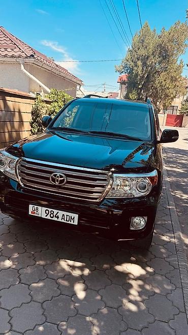 Toyota: Toyota Land Cruiser: 2012 г., 4.7 л, Автомат, Бензин, Внедорожник — 2