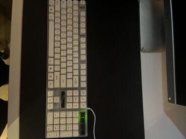 Klaviaturalar: Ağ rəngli oyun dəsti - oyun klaviaturası, oyun üçün mouse, rgb — 2