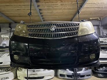 морда: Бампер Toyota, Б/у, Оригинал — 5