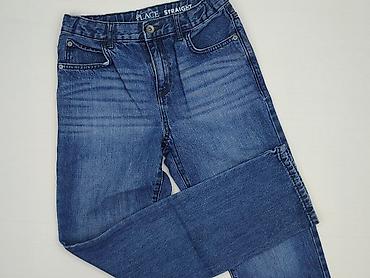 chaotic system jeans: Spodnie jeansowe, The Children's Place, 14 lat, 164, stan - Idealny — 1