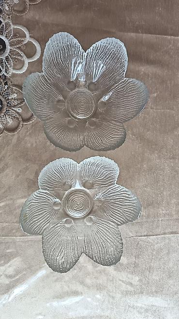 Qab-qacaq və mətbəx ləvazimatları: Şüşə qab dəsti – 2 ədəd BOGEMA Diametr 15 sm - Material: qalın, şəffaf — 2