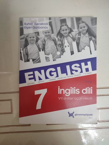 rus dili kurslari ve qiymetleri: Ingilis dili güvənnəşriyyatı 7-ci sinif 2020. Bu kitabdan iki