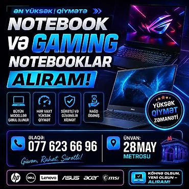 çanta noutbuk: Xidmət: Notebook və gaming notebookların alışı Təsvir: - Bütün — 1