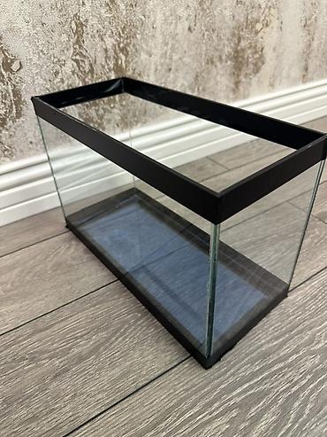 Akvariumlar: Dördbucaq akvarium, Boş, 6 l, Ünvandan götürmə — 3