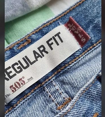 pull and bear jeans: Levi’s 505 Regular Fit farmerke — muški/unisex model, klasičan kroj sa — 3