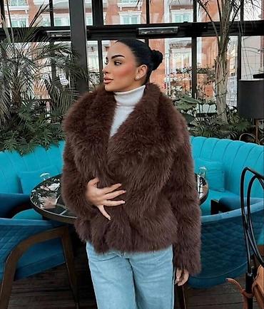 Krzneni kaputi: 🔥Ženska kratka bunda od veštačkog krzna – luksuzan, elegantan model — 2