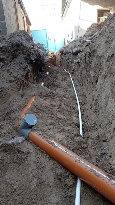 Канализационные работы: Канализационные работы | Монтаж канализационных труб Больше 6 лет опыта — 2