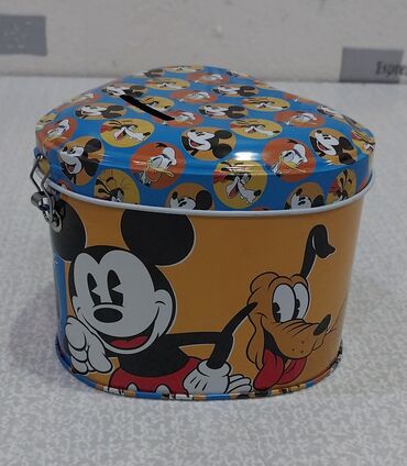 Uşaqlar üçün digər mallar: Pul qabı satılır, təzədir, materialı metaldır. Çox maraqlı görünüşü — 6