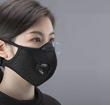 Маски медицинские: Спортивная моющаяся многоразовая маска для лица Рт 2,5 со сменным — 6