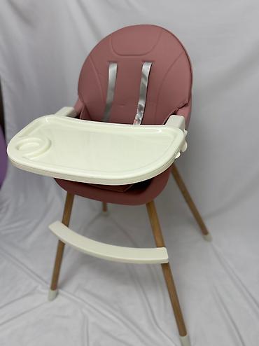 Стульчики для кормления: Продаются новые стульчики для кормления. Стильные и удобные . Съемный — 4