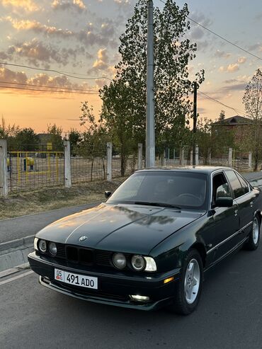 бишкек авторынок цены на автомобили: BMW 5 series: 1990 г., 2.5 л, Механика, Бензин, Седан