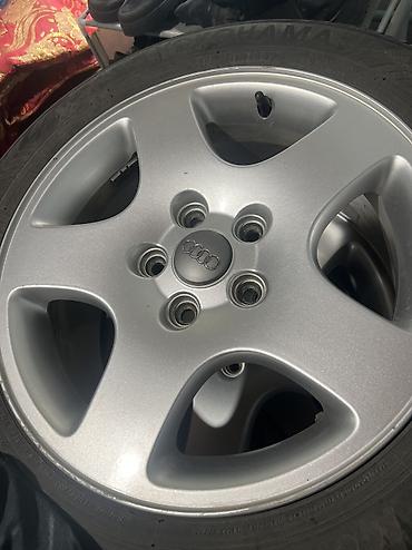 Литые Диски R 16 Audi, Комплект, отверстий - 5, Б/у — 1