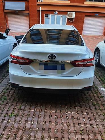 тойота значок: Набор эмблем и букв для Toyota Camry черный глянец (black gloss) — 3