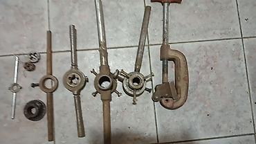 Alət dəstləri: Metal boru və möhkəm dəmir hissələrlə işləmək üçün mexaniki alətlər — 1
