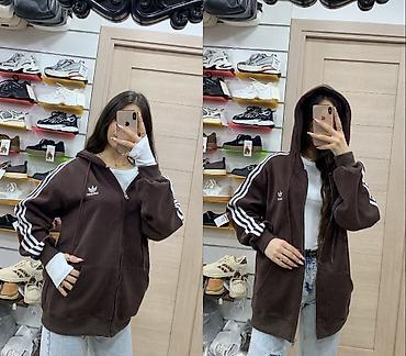 üst geyimleri: Svitşot, Adidas, rəng - Qara — 5
