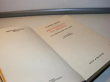 boots: PRETENDENT NA PRESTO Vladimir Vojnovič1983 nolitispisana posveta na — 2