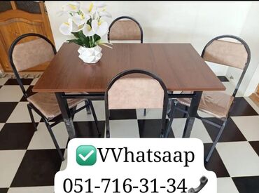 Bağ, çöl masa və oturacaq dəstləri: Yeni, Kvadrat masa, 4 stul, Açılmayan, Stullar ilə, Metal, Azərbaycan -da lalafo.az — 5 Bağ, çöl masa və oturacaq dəstləri: Yeni, Kvadrat masa, 4 stul, Açılmayan, Stullar ilə, Metal, Azərbaycan — 5
